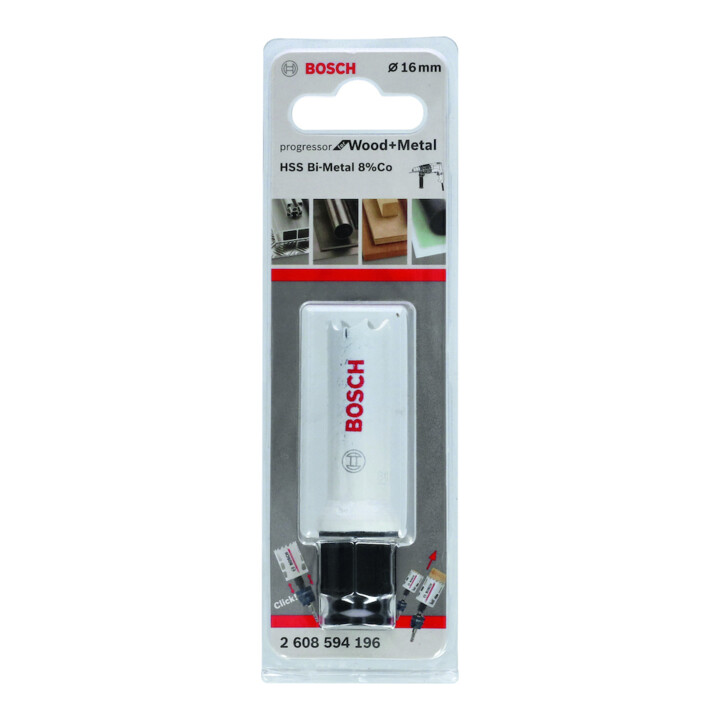 Scie cloche Bosch Progressor pour bois et métal 16 mm