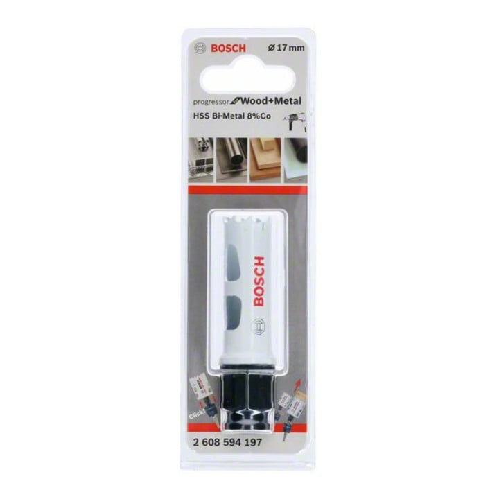 Scie cloche Bosch Progressor pour bois et métal 17 mm