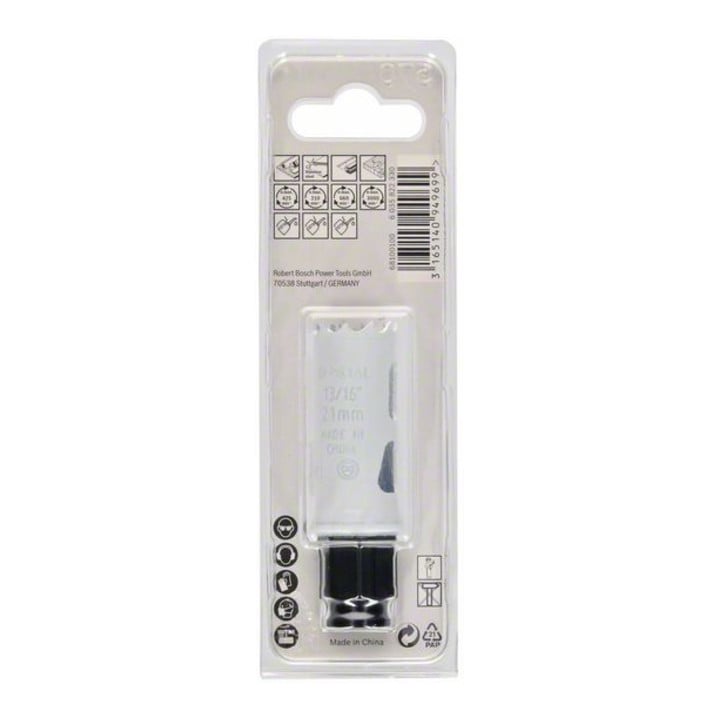 Scie cloche Bosch Progressor pour bois et métal 21 mm