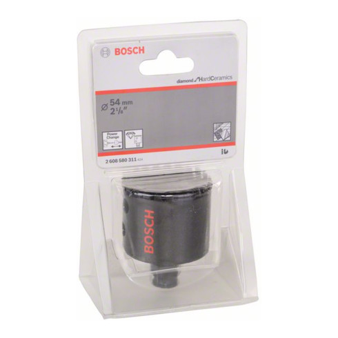 Scie cloche diamantée Bosch Diamond pour céramique dure 54 mm 2 1/8 po