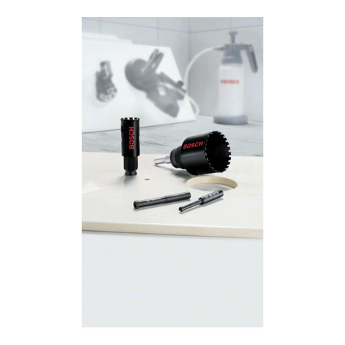 Scie cloche diamantée Bosch Diamond pour céramique dure 54 mm 2 1/8 po
