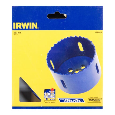 Scie cloche Irwin bi-métal 133mm