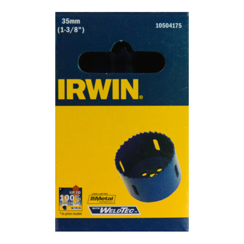 Scie cloche Irwin bi-métal 35mm