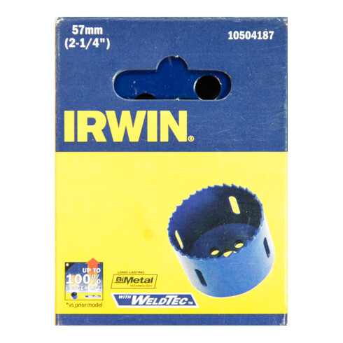 Scie cloche Irwin bi-métal 57mm