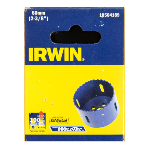 Scie cloche Irwin bi-métal 60mm