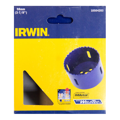 Scie cloche Irwin bi-métal 98mm