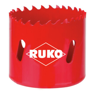 Scie cloche RUKO HSS bimétallique, à denture variable Ø 133 mm