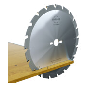 Scie de construction EDESSÖ - lame de scie circulaire HW pour usage intensif, NAGELFEST, HW 350x3,5/2,5x30 Z=24 FF