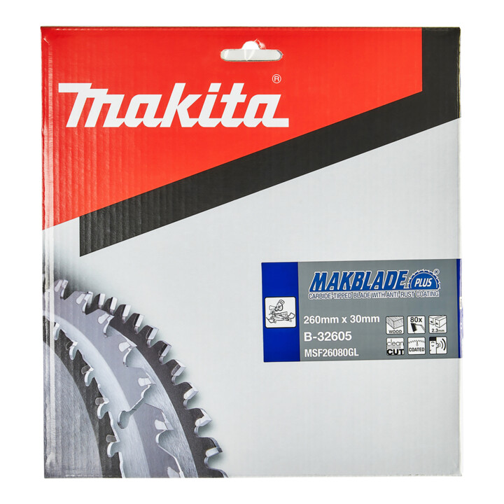 Scie Makita MAKBLADE+ 260x30x80Z (B-32605)
