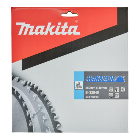 Scie Makita Makblade 260x30x80Z (B-32845)