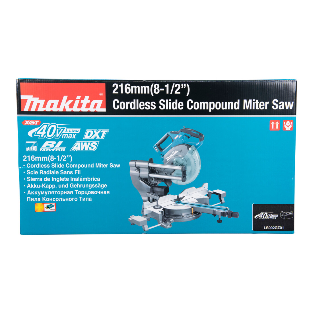 Scie oscillante et à onglet sans fil Makita 40V LS002GZ01