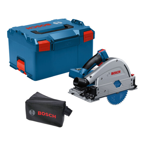 Scie plongeante à batterie Bosch BITURBO GKT 18V-52 GC, version Solo en L-BOXX