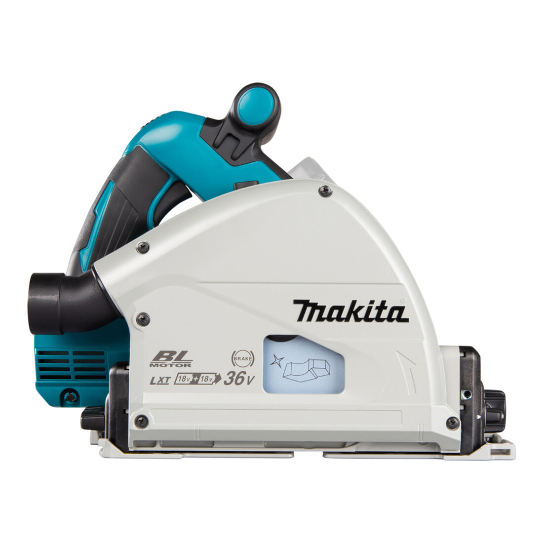 Scie plongeante à batterie Makita 56 mm 2 x 18V DSP601ZJU