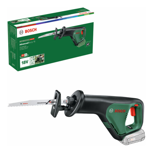Scie sabre sans fil AdvancedRecip 18 Bosch avec 1x lame de scie inclue