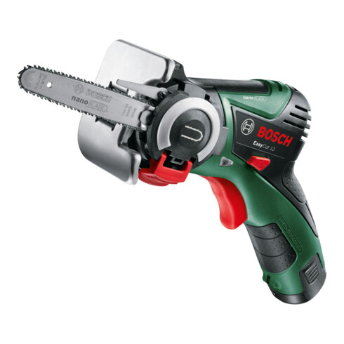 Scie sans fil Bosch EasyCut 12 avec technologie NanoBlade, avec 1 x PBA 12V 2,5 Ah batterie rechargeable