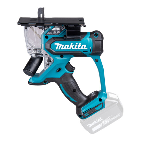 Scie sans fil Makita pour plaques de plâtre DSD180Z version solo