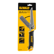 Scie sauteuse 2 en 1 DEWALT avec râpe intégrée en acier inoxydable DWHT0-20123-4