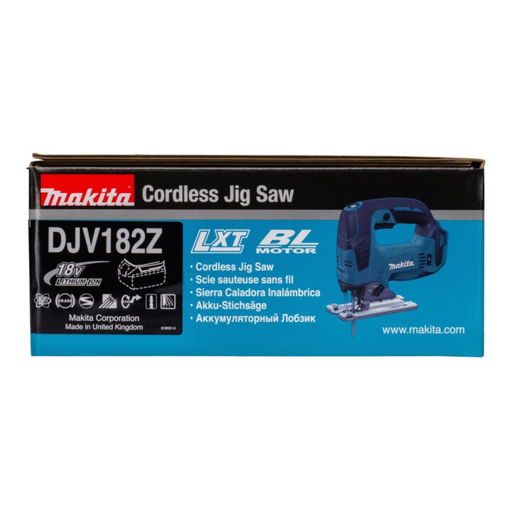Scie sauteuse pendulaire à batterie Makita DJV182Z Version Solo