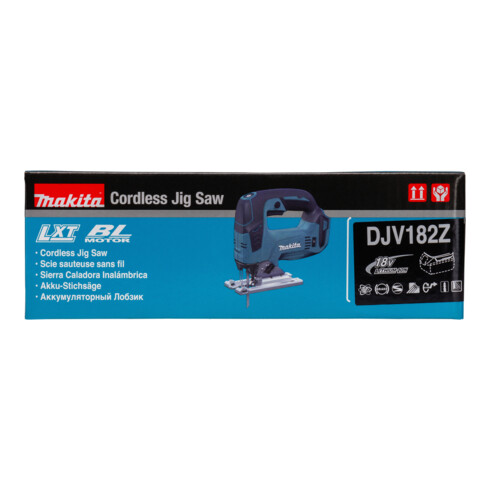 Scie sauteuse pendulaire à batterie Makita DJV182Z Version Solo