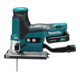 Scie sauteuse pendulaire à piles Makita 10,8 V / 4,0 Ah, 2 piles + chargeur dans MAKPAC JV102DSMJ