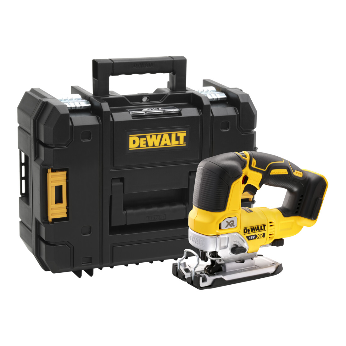 Scie sauteuse sans fil à course pendulaire DEWALT DCS334NT-XJ