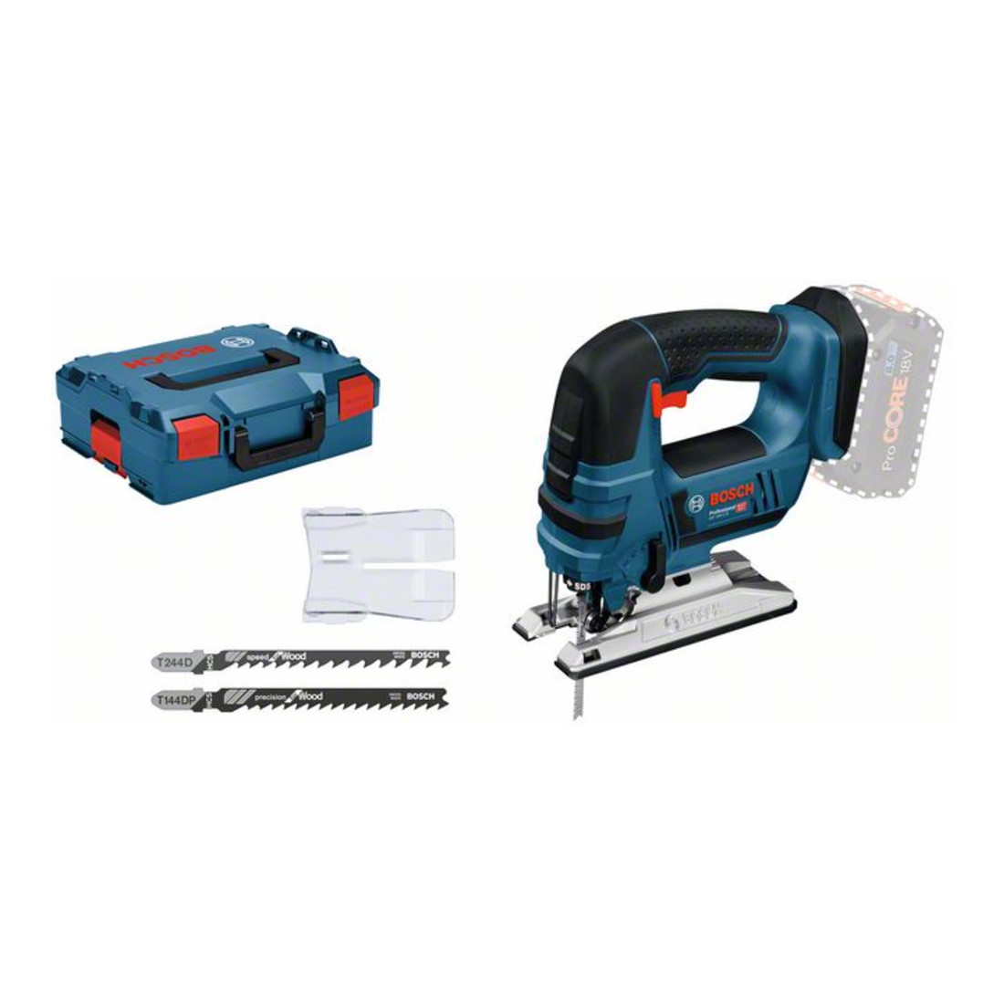 Scie sauteuse sans fil Bosch GST 18 V-LI B Solo Version L-BOXX