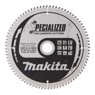 Scie spécialisée Makita 250x30x84Z (B-33869)