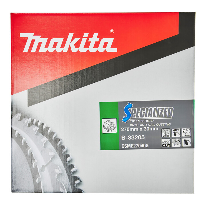 Scie spécialisée Makita 270x30x40x40Z (B-33205)