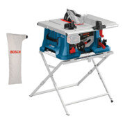 Scie sur table à batterie Bosch BITURBO GTS 18V-216 avec table de travail GTA 560 Professional