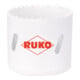 RUKO HSS Co 8 Scie cloche bimétallique, à denture fine-1