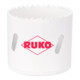 RUKO HSS Co 8 Scie cloche bimétallique, à denture fine-1