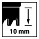 Scies trépans carbure, exécution courte Ø 17 mm