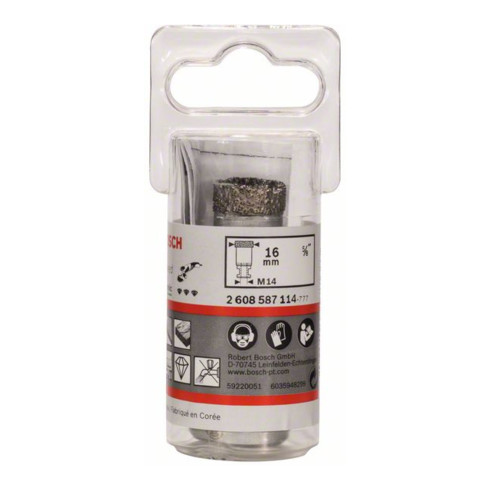 Bosch Dry Speed Best for Ceramic diamond drill bit