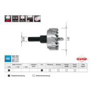 Scies trépans HSS Ø 51 mm-1