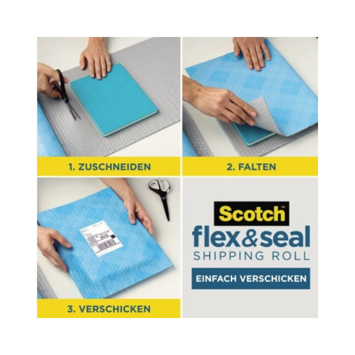 Scotch Versandrolle Flex & Seal FS-1510 38cmx3m