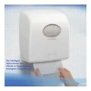 Scott Control Slimroll Rollenhandtücher, 6 x 165m lange, weiße, 1-lagige Rollen-2