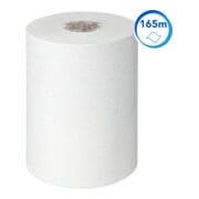 Scott Control Slimroll Rollenhandtücher, 6 x 165m lange, weiße, 1-lagige Rollen-4