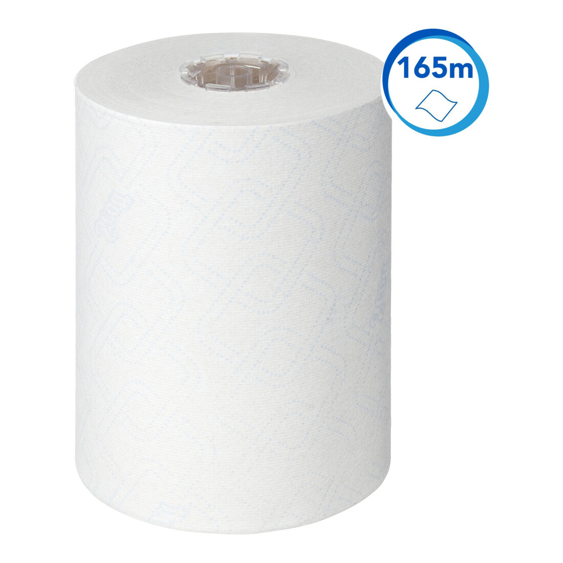 Scott Control Slimroll Rollenhandtücher, 6 x 165m lange, weiße, 1-lagige Rollen