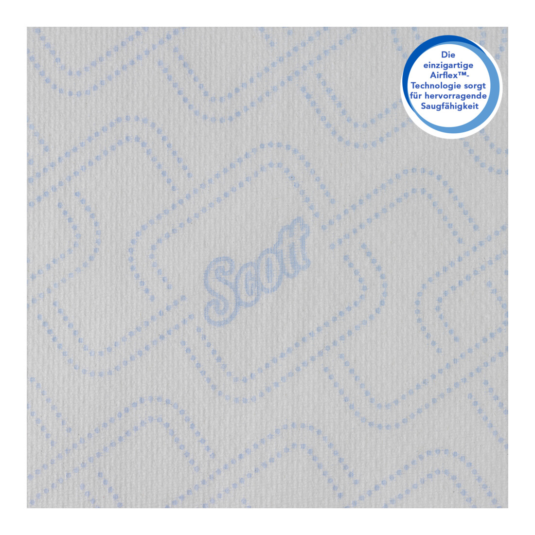 Scott Control Slimroll Rollenhandtücher, 6 x 165m lange, weiße, 1-lagige Rollen