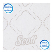 Scott Essential Jumbo Toilettenpapierrolle, 6 Rollen x 380m Blatt 2-lagigen Toilettenpapiers-2