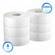 Scott Essential Jumbo Toilettenpapierrolle, 6 Rollen x 380m Blatt 2-lagigen Toilettenpapiers-4