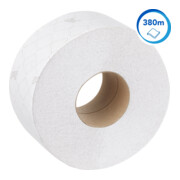 Scott Essential Jumbo Toilettenpapierrolle, 6 Rollen x 380m Blatt 2-lagigen Toilettenpapiers-5