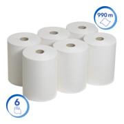 Scott gerollte Papierhandtücher Slimroll , weiß, 1-lagig-2