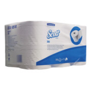 SCOTT Papier toilette 3 plis blanc éclatant 6x350 feuilles