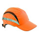 SCOTT Safety Anstoßkappe First Base 3 Classic Hi-Vis 52-65cm orange Mikrofaser EN812:A1 EN471-1