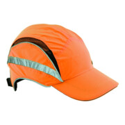 SCOTT Safety Anstoßkappe First Base 3 Classic Hi-Vis 52-65cm orange Mikrofaser EN812:A1 EN471