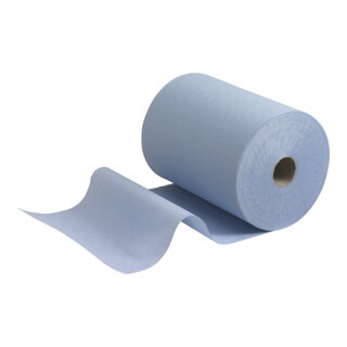 Scott Slimroll-Handtücher, 6 x 165 m blau, 1-lagige Rollen