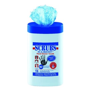 SCRUBS Refill Nachfüll- Pack, 72 Tücher mit NFS Freigabe Zertifikat Nummer