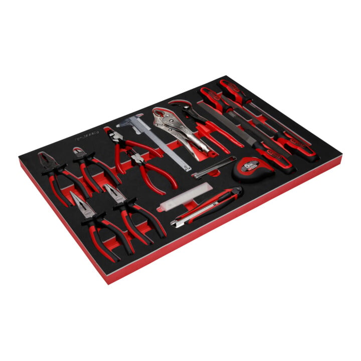 SCS Module de pinces, 19 pcs, modules système 1/1 KS Tools
