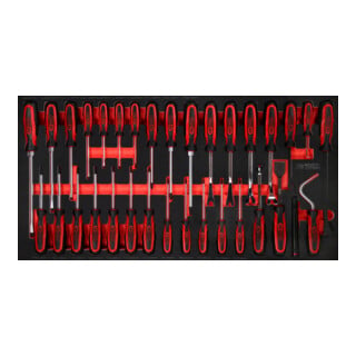 SCS Module de tournevis ERGOTORQUEplus, 33 pcs, modules système 1.1/3 KS Tools
